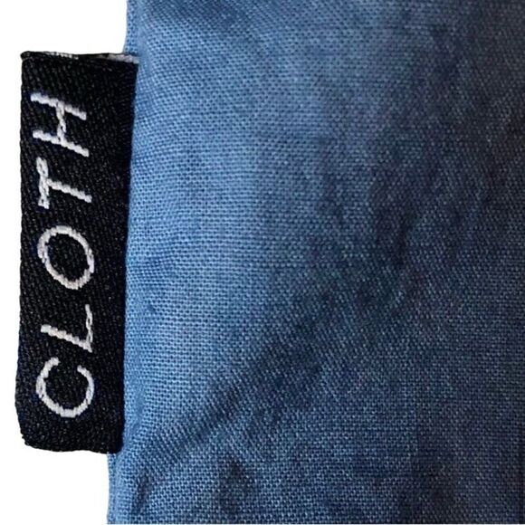 Brooklyn Cloth Tricolor Dyed Short Sleeve Button Down in Pink/White/Blue Men’s M - Picture 7 of 10